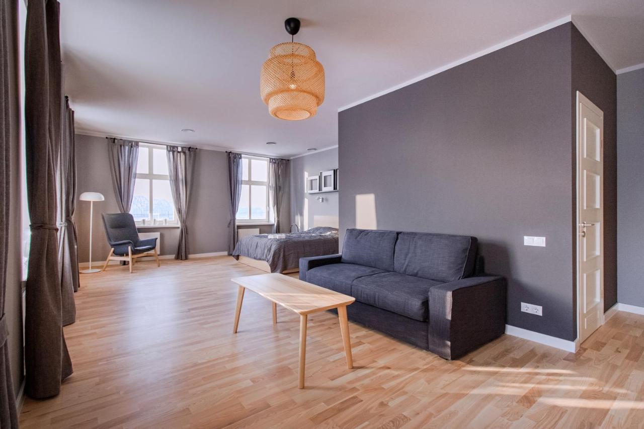 Modern Apartment In Old Riga With A River View Exteriér fotografie
